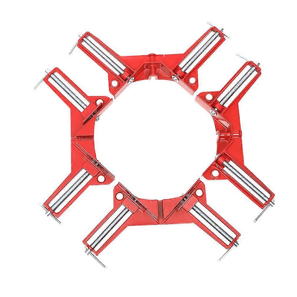4pcs Straight Fixture 90 Degree Angle Clip Woodworking Painting Photo Frame Glass Fish Tank Fixing Clip Tool