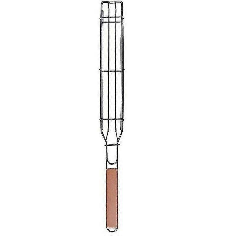 Cestino per barbecue riutilizzabile in acciaio inossidabile resistente alle alte temperature con design a serratura per cucinare