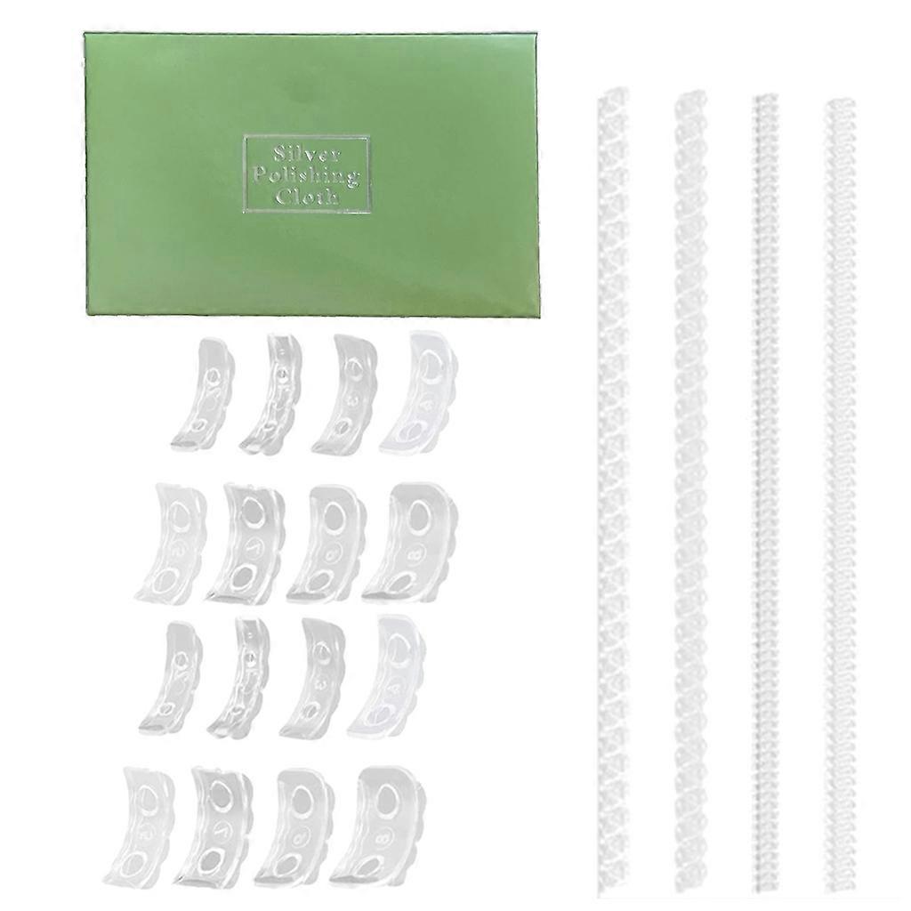 Invisible Clips Guard Ring Sizer Invisible Ring Size Adjusters with Ring Pads