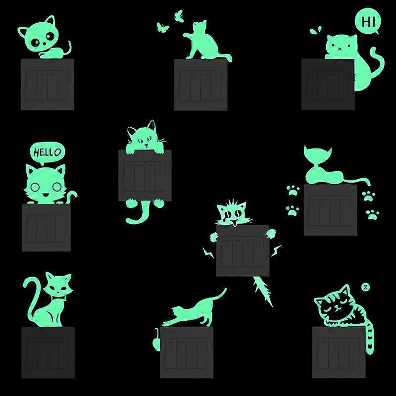 20 sheets (green luminous stickers)