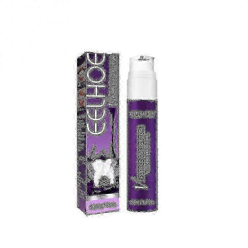 Purple Tooth Beautifying Toothpaste Niacinamide Whitening Yellow Tooth Remove Stains J