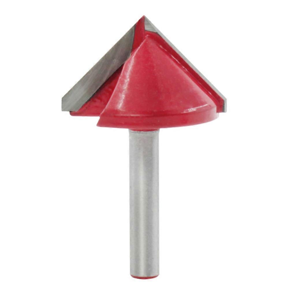6mm Shank 90 Degree CNC V Grooving Router Bit Woodworking Engraving Cutter Tool