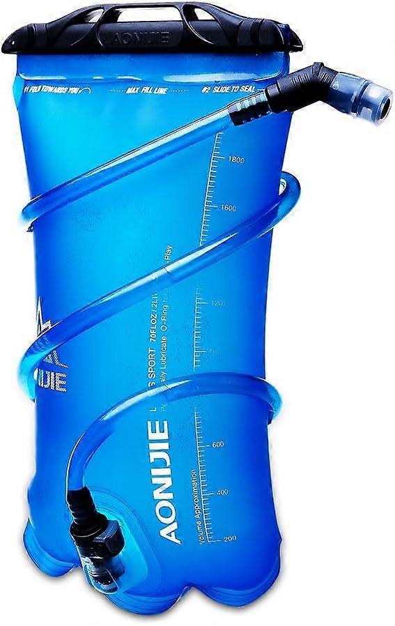 1.5L BPA Free Hydration Bladder Water Reservoir for Cycling Hiking Camping Backpack