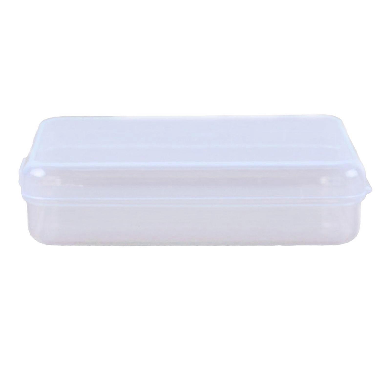 Face Cover Container Experiment Small Flat Clear Teaching Equipment Storage Box QinHai
