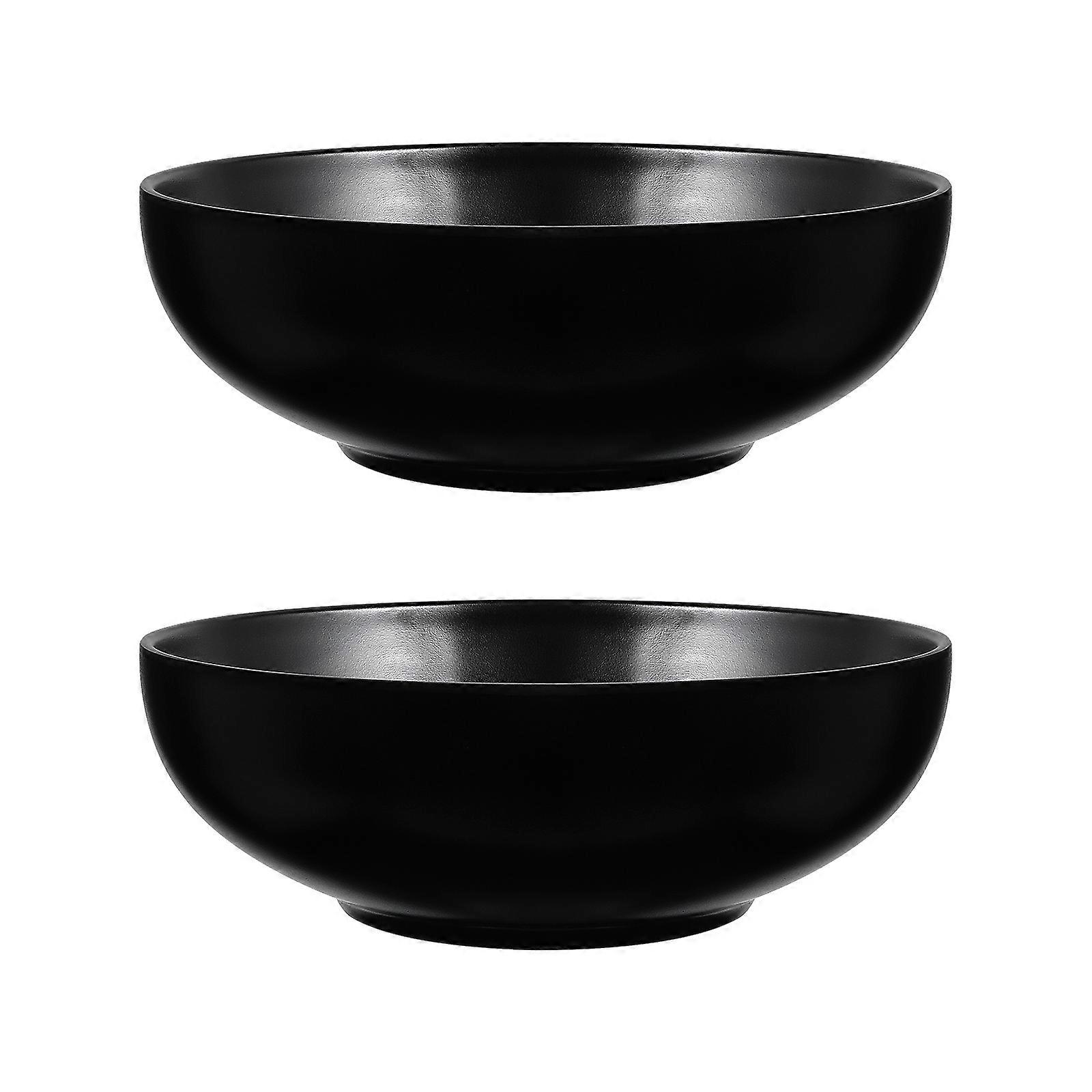 2pcs Japanese Style Noodle Bowls Melamine Salad Bowls Food Serving Bowls Chinese Noodle Bowls