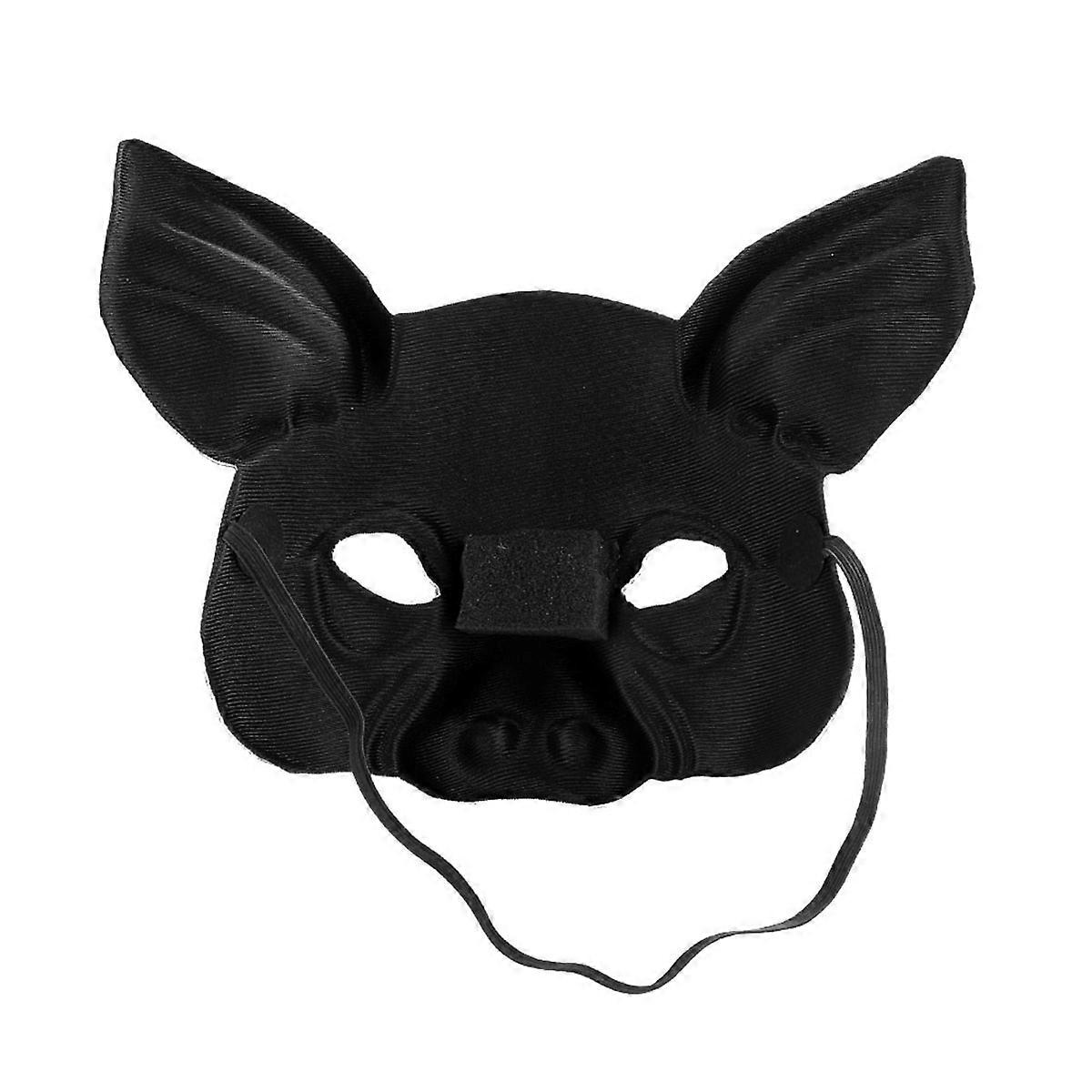 YeahiBaby Halbmaske 'Schweinchen' Rosa – Für Karneval, Halloween & Maskenbälle (EVA-Material)