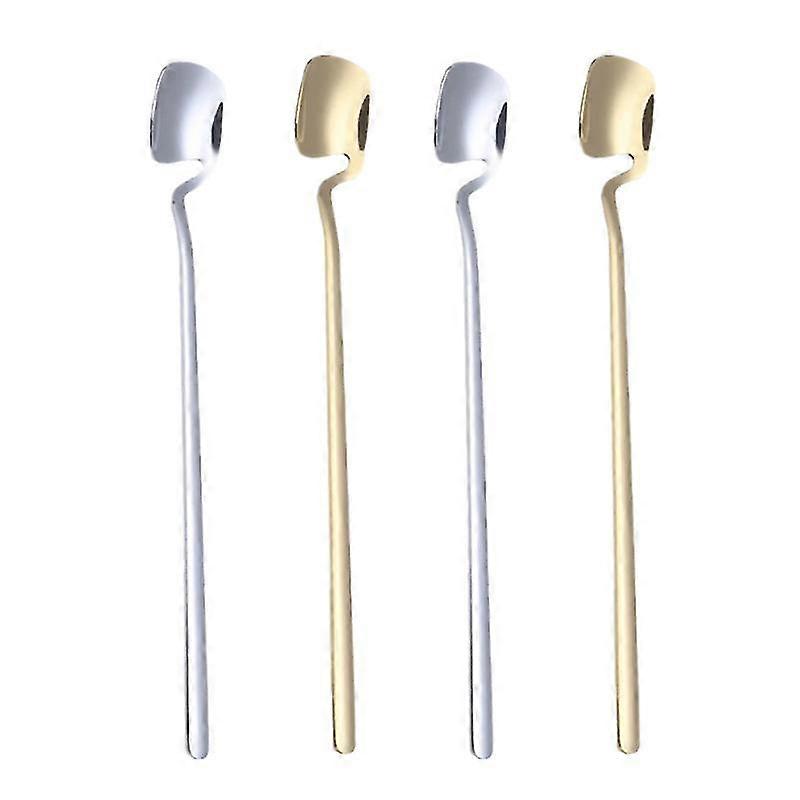 4pcs Creative Stainless Steel Spoon