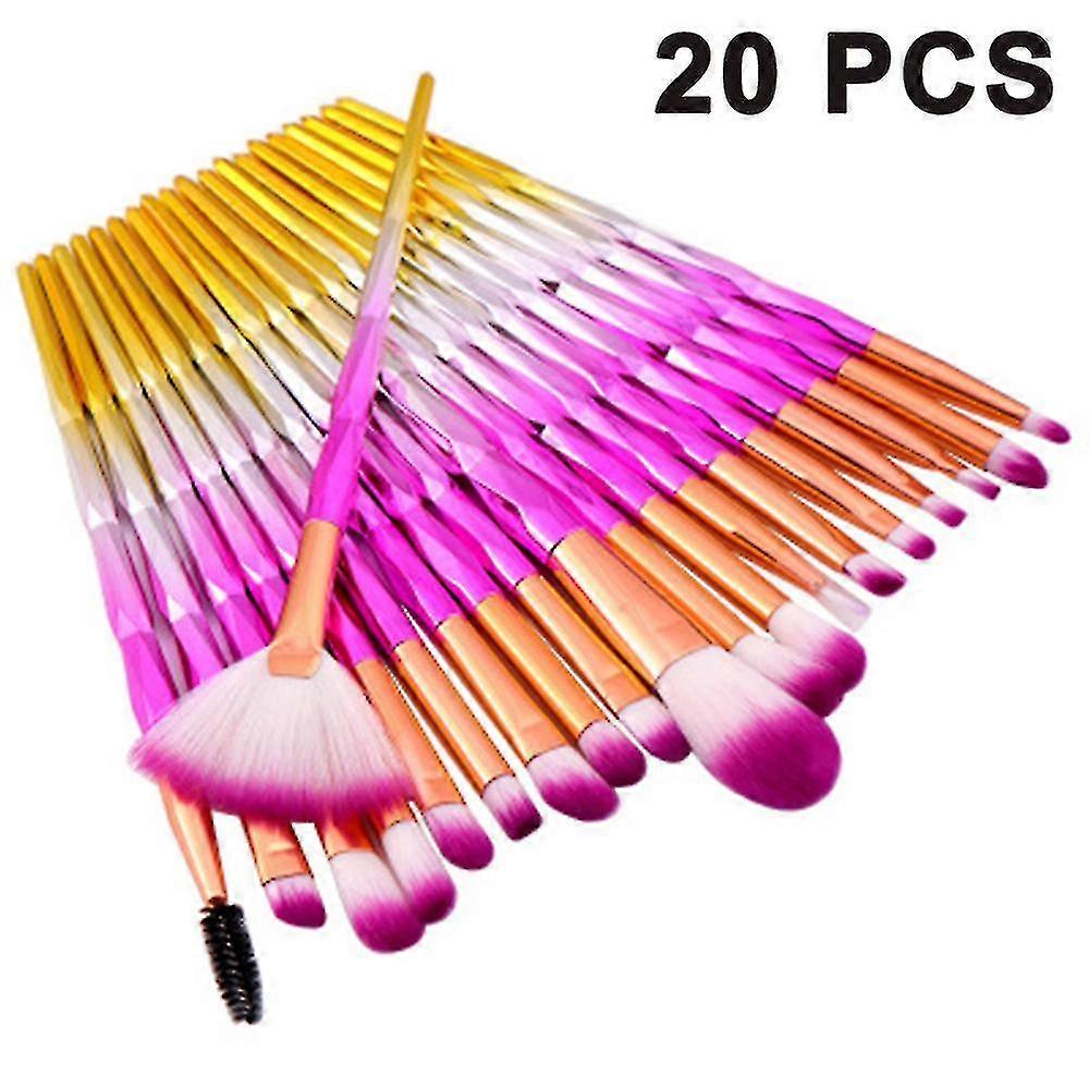 Makeup Brushes, 20-pieces, Premium Cosmetic Makeup Brush Set