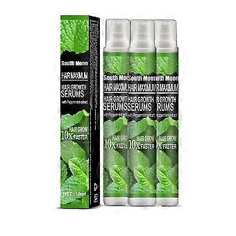 3PCS Hair rebirth Herbal Spray, Hair rebirth Hair Growth Essence Spray, pour prévenir la perte de cheveux post-partum 10ml