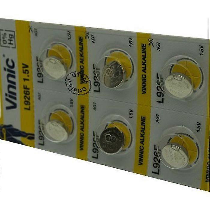 Pack of 10 Vinnic batteries for DIVERS AG7