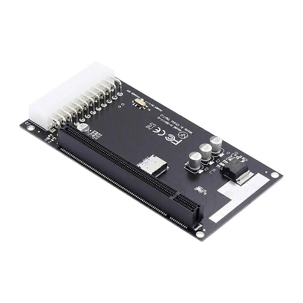4X Oculink SFF-8612 SFF-8611 a PCIE PCI-Express 16X Adattatore con porta di alimentazione ATX a 24 pin per scheda grafica scheda madre