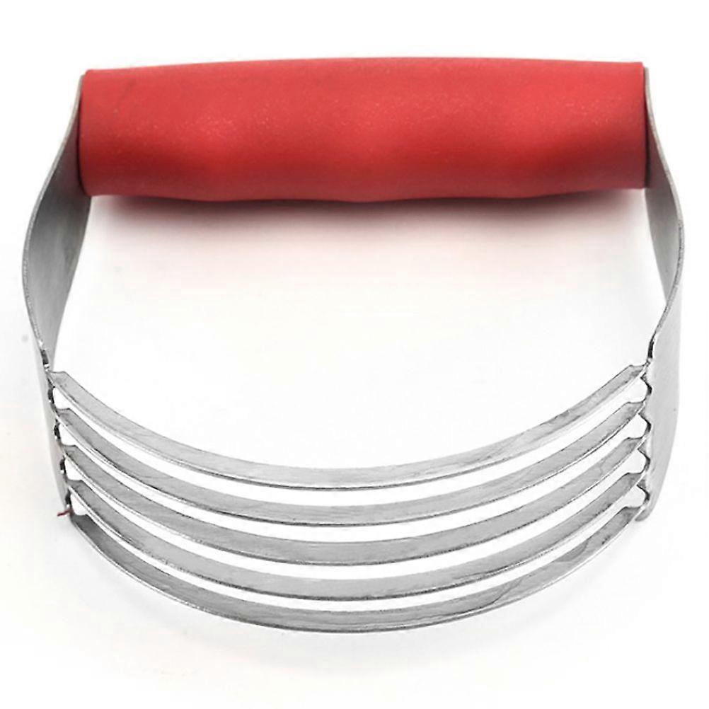 Konditorkutter Deigblender Rustfritt stål Stavmikser Deigmikser med lett grep gummihåndtak for hjemmebaking