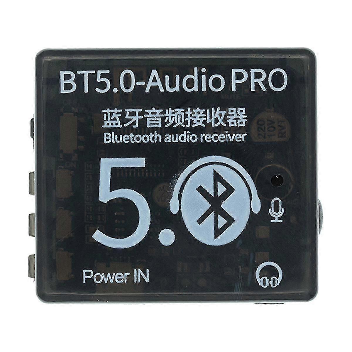 BT5.0 PRO Audio Module with Case MP3 Audio Decoder Board with Mic Lossless Car Audio Amplifier DIY