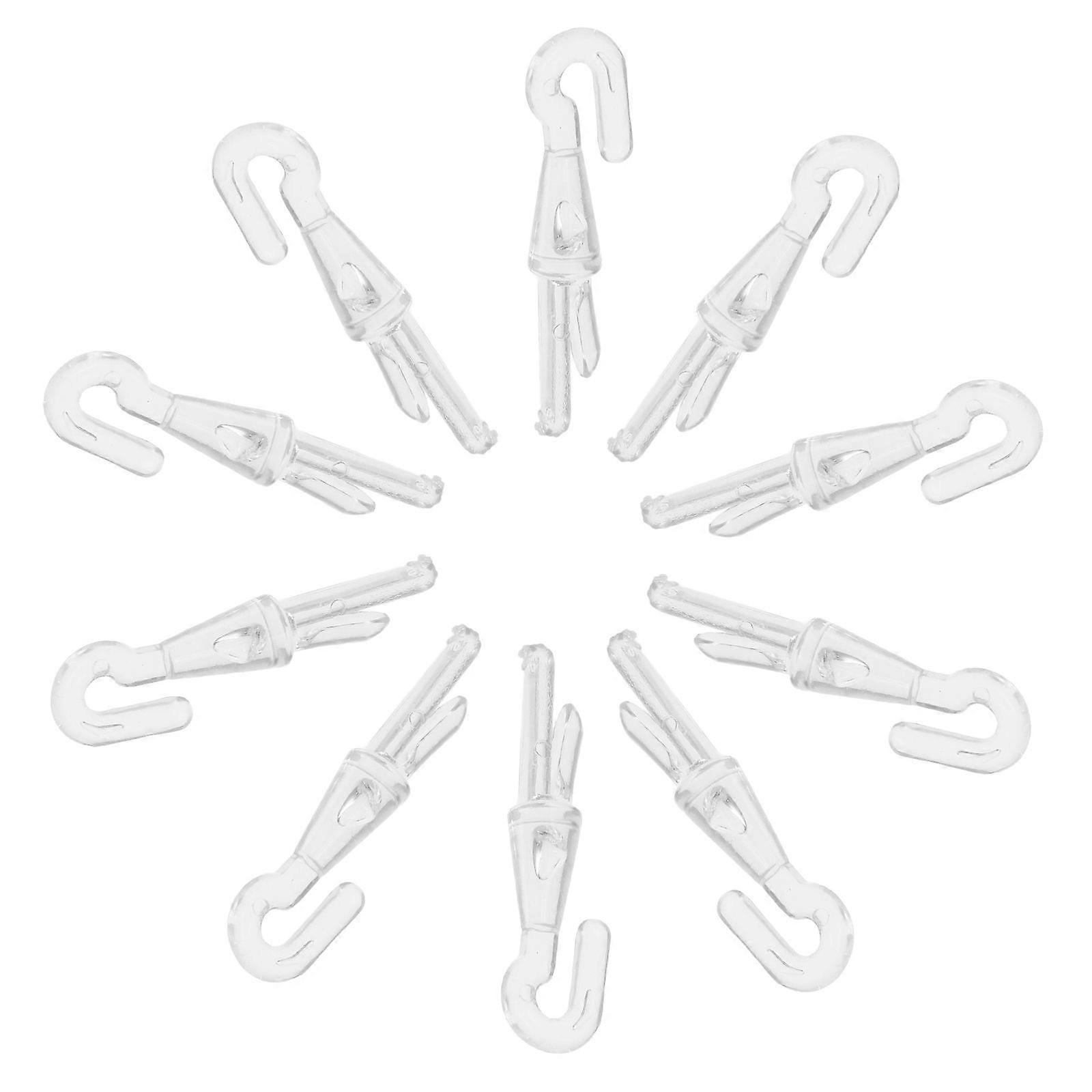 12pcs Blind Stick Hooks Window Blinds Stick Wand Replacement Hooks Blind Wand Rod Hooks