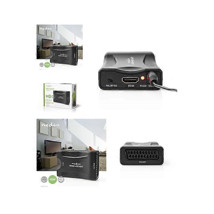 HDMI to SCART Converter - NEDIS - 1080p - ABS - Black