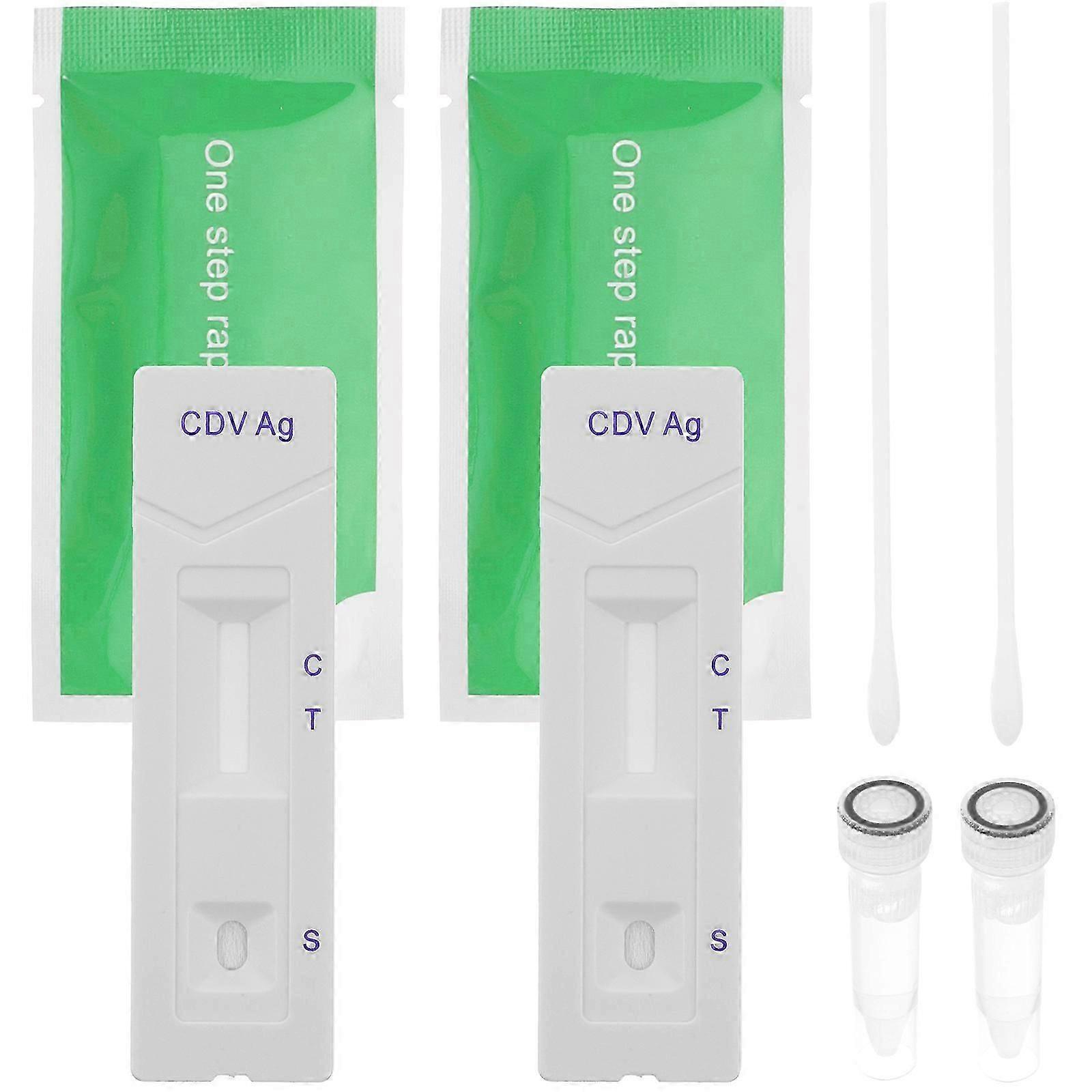 1 Set of Test Strip for CPV CDV Easy Operation Testing Paper Puppy Testing Strip for Canine Parvo Antigen