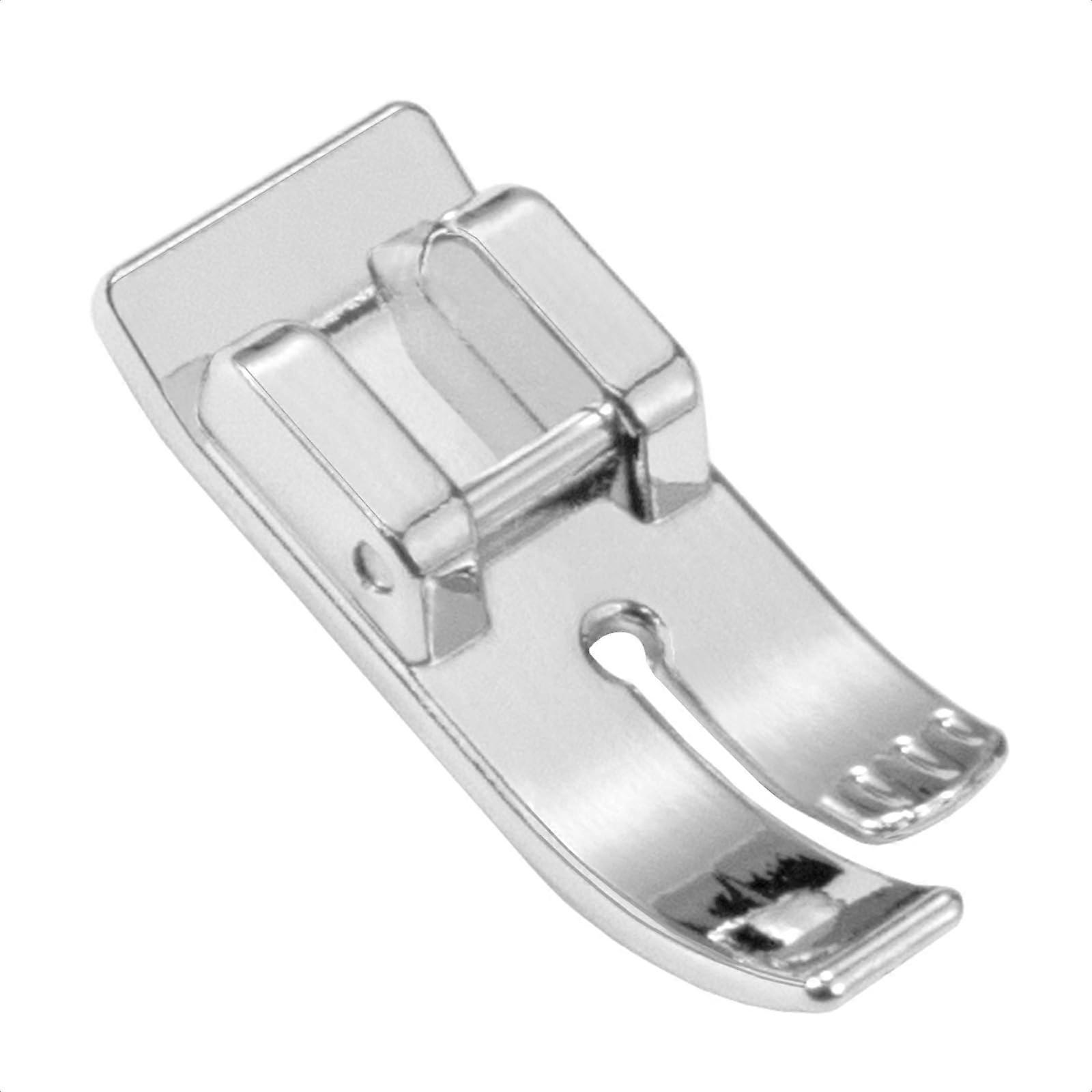 1/4" Sewing Machine Straight Sewing Foot for Low Shank Models, Adjustable Stitch Guide, Durable Metal Construction