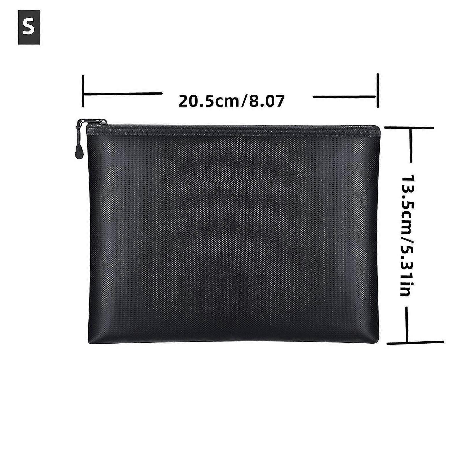 2000F Fireproof Document money Bag Waterproof Fireproof safe Cash Pouch