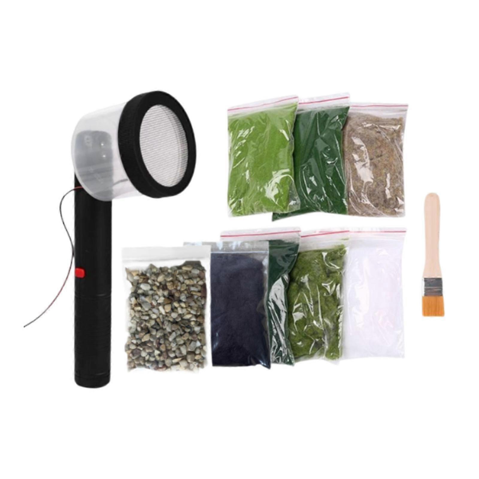 Static Grass Flocking Applicator Flock Static for Sand Table Street Building