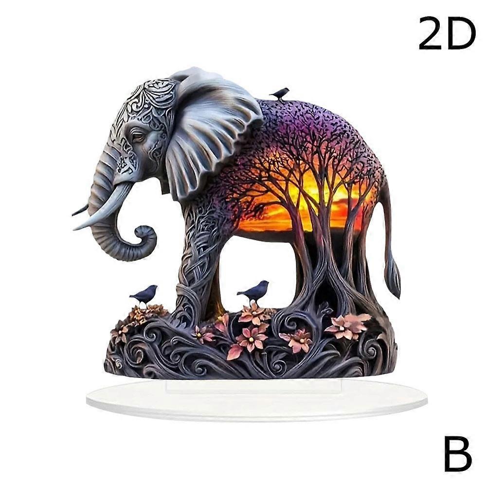Ζωηρόχρωμο γατάκι Desktop μόνιμη γάτα 2D διακόσμηση επίπεδη για τη διακόσμηση σπιτιών