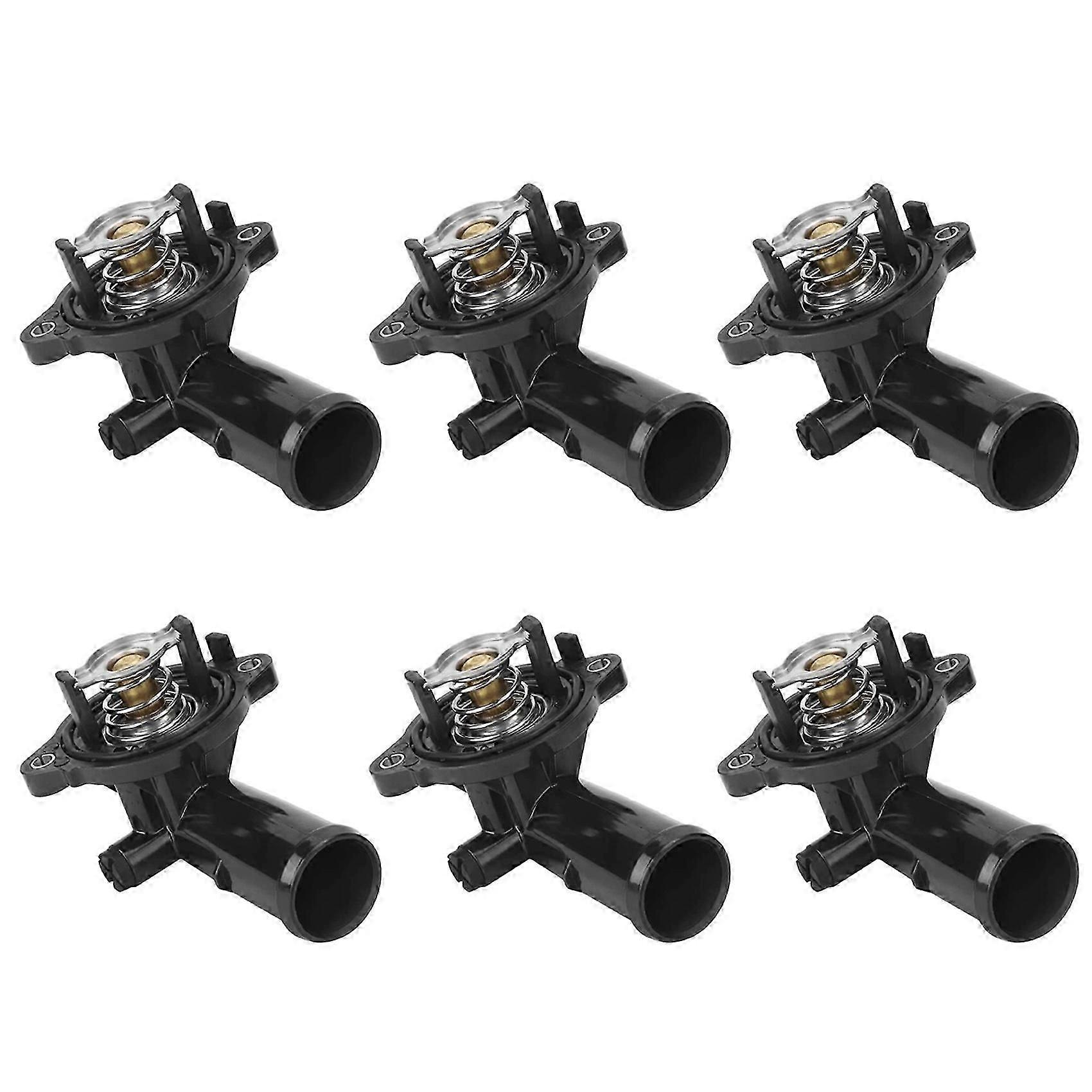 6X החלפת בית תרמוסטט נוזל קירור מנוע מנוע רנגלר תרמוסטט
