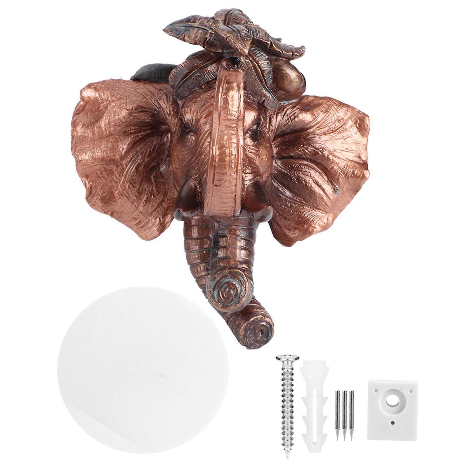 Unique Animal Shape Resin Wall Mounted Hat and Coat Hook for Bathroom and Entryway Decoration, 3D Design, Durable Material