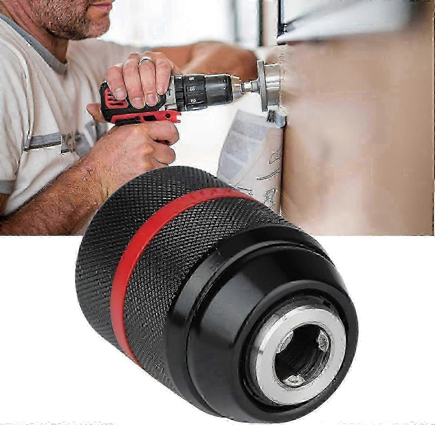 Milwaukee Bohrfutter Ersatz Bohrfutter Schnellloses Handbohrfutter 1 2-20Unf Montage 2 ~ 13 mm selbstspannendes Mehrzweck-Bohrfutter fg202503170291