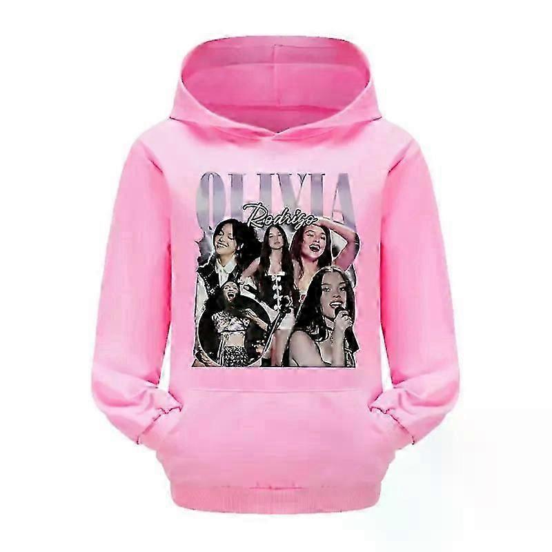 "Olivia Rodrigo Felpa con cappuccio per bambini"
