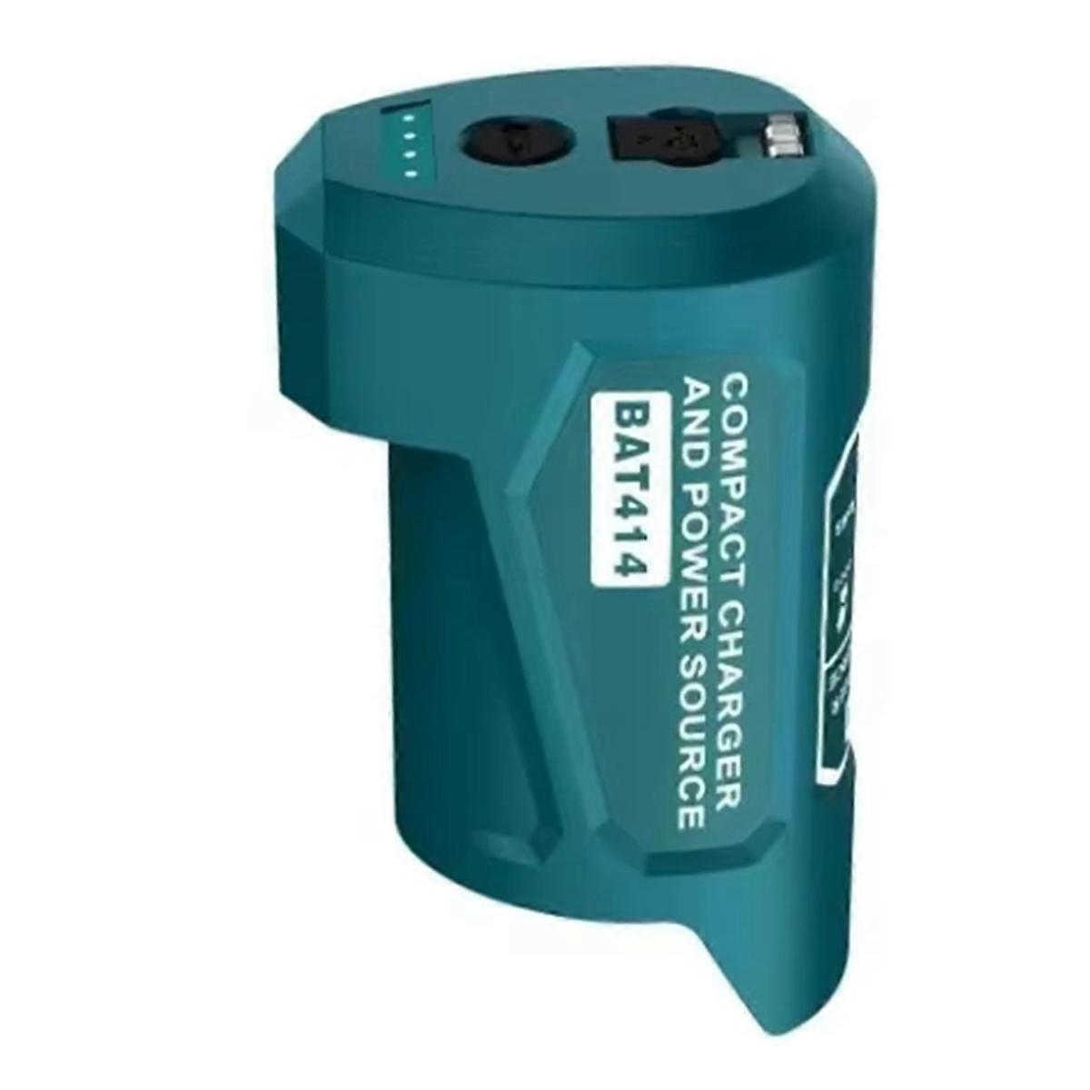 New Battery Adapter for 10.8V 12V Lithium Battery Electric Power Tool USB Type-C Power Connector Ch