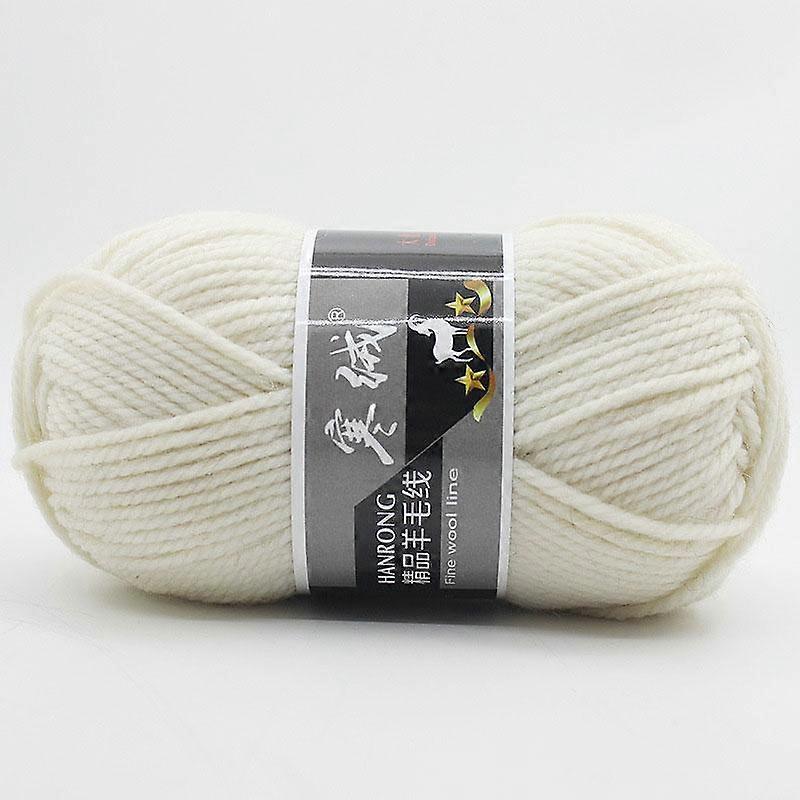 100g Diy Cachecol Chapéu Tricô Mão Macio Suéter Fio de Lã Fio Grosso Crochê Fio de Caxemira