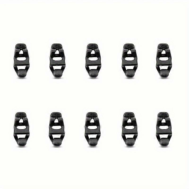 10pcs Multifunctional Plastic Wind Rope Adjustment Buckle Snow Cover Shoelace Adjustment Buckle, Camping Tent Canopy Fixed Connection Buckle