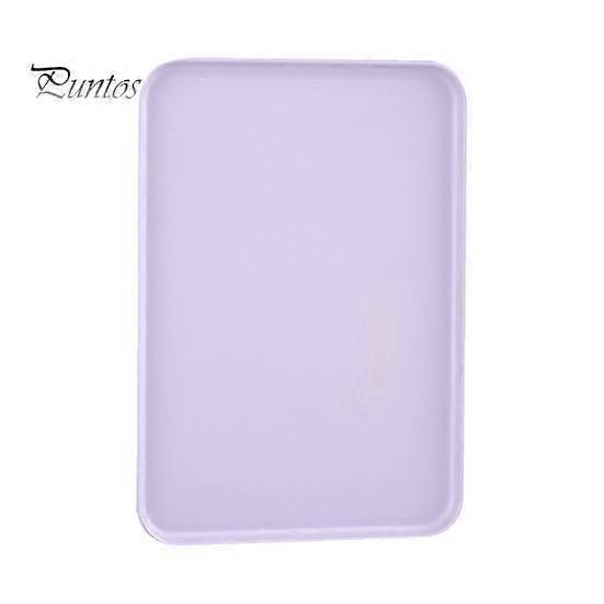 Multi-use Large Capacity Serving Tray Plastic Practical Food-grade Storage Tray for Home