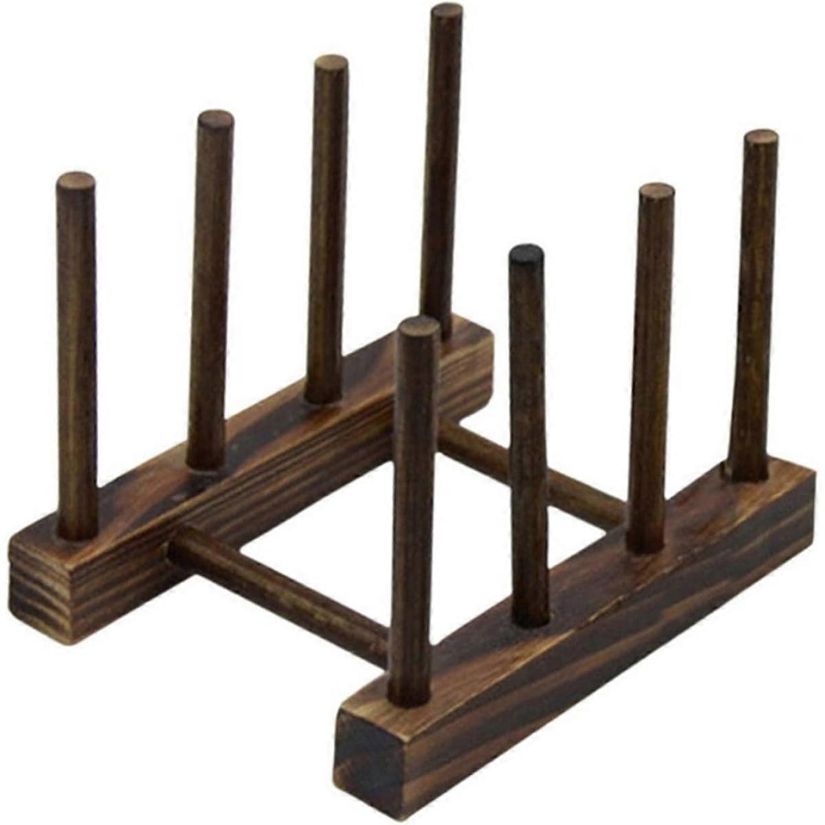 Organizer, Bamboo Plates, Compact Design, Eco-Friendly