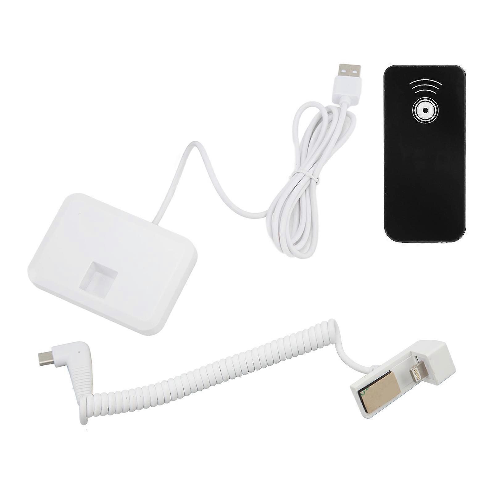 Phone Antitheft Display Stand with 90DB Alarm & 250mAh Battery for IOS