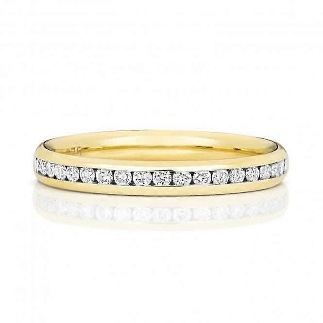 Wedding Band 9ct Gold Diamond Eternity Ring W220/I
