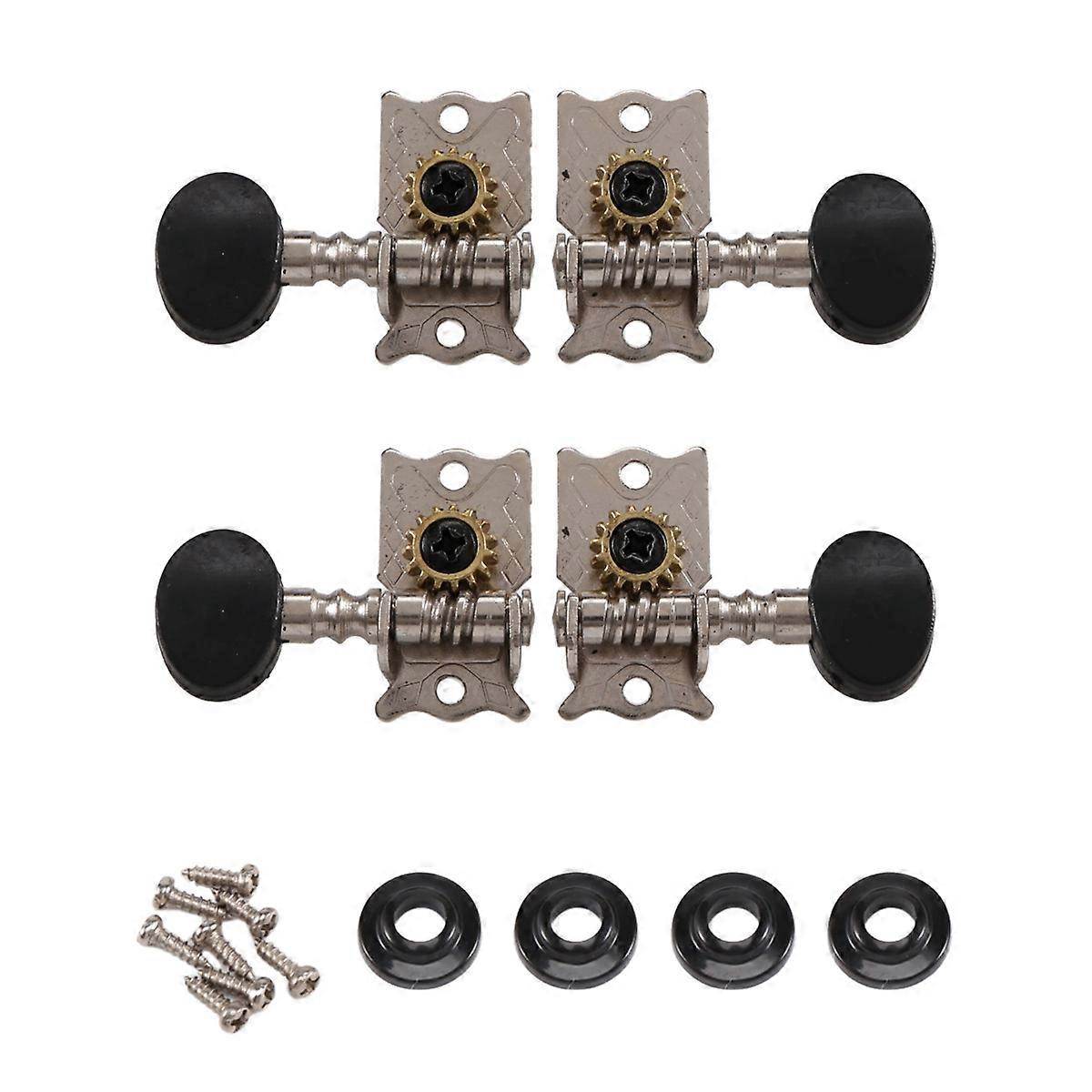 Tuning Pegs 2R 2L for 4 String Ukulele Guitar Bass Repair Accessory