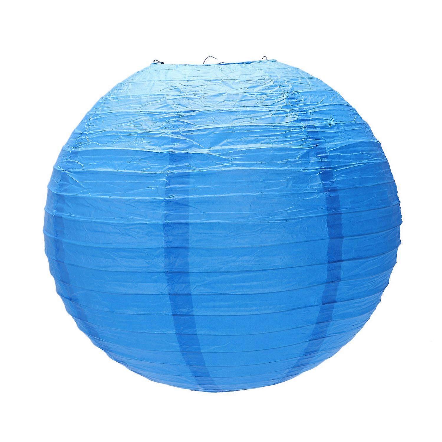 1 x Chinese Japanese Paper Lantern Lampshade, 40cm(16") Navy Blue
