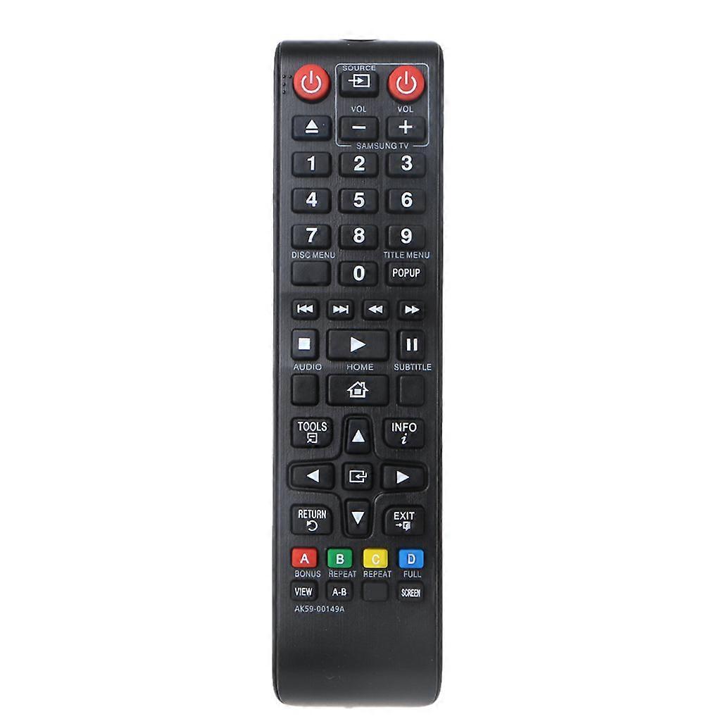 Remote Control AK59-00149A for DVD BluRay Player BD-E5500 BD-H5500 BD-H5900 BD-J4500 BD-J5700 BD-J5900 BD-JM57C TM1241 Black
