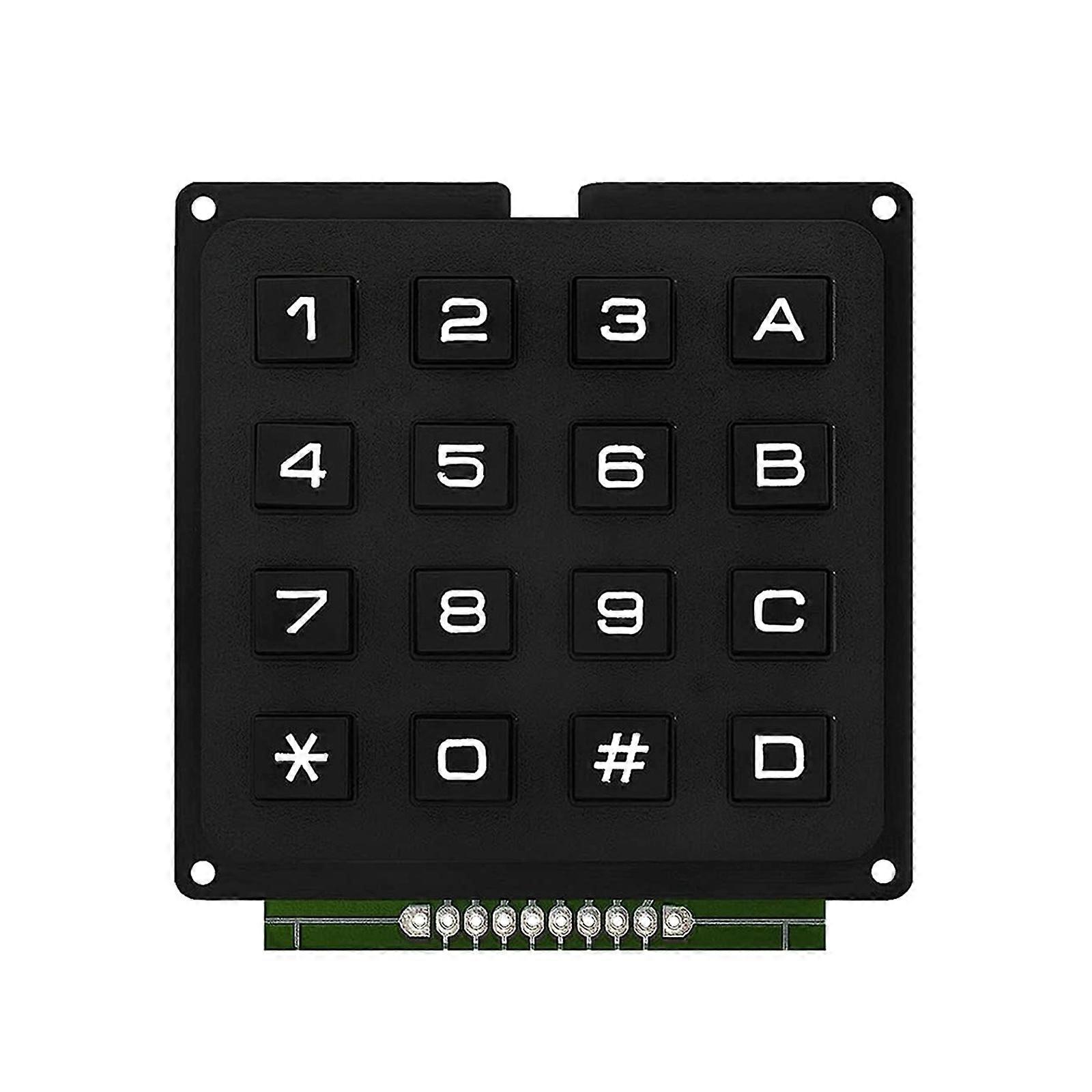 4x4 Matrixes Array 16 Keys Button Keypad Keyboard Module for Electronic DIY 16 Key MCU Membrane Button Keypad