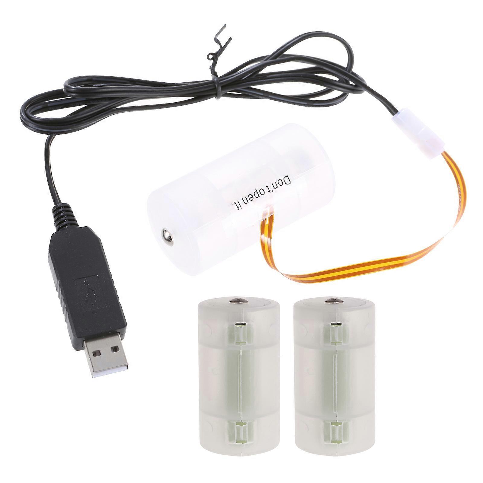 LR20 D Battery Eliminators Power Converter for 3xLR20 D Battery Powered Product with 78"/39" Cable For Electronic Device