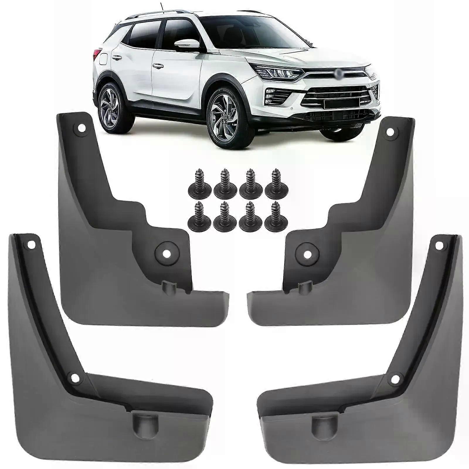Compatible Mudflaps For Ssangyong Ssang Yong Korando C300 Gen 4 2019 2020 2021 Mudguard Fender Mud Flap Guard Splash Car Styline Front Rear