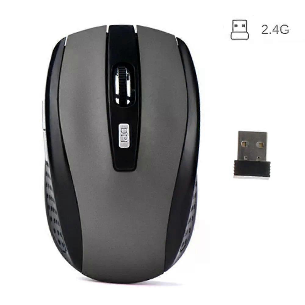 Wireless Mouse Ergonomics Mouse Portable Mobile Optical Office Mouse Adjustable DPI Levels for Notebook PC Laptop MacBook