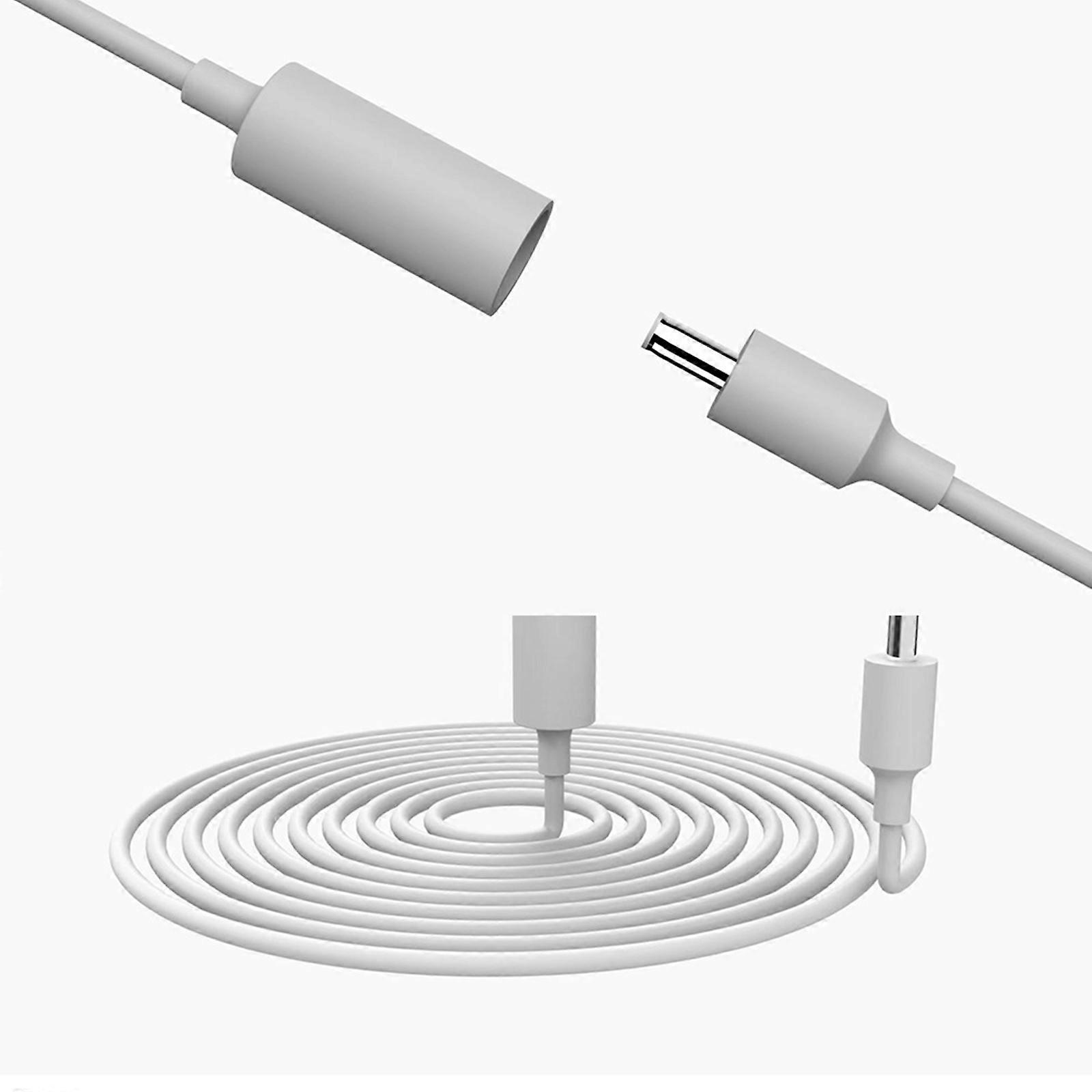 Speaker Power Supply Cable 10ft Extension Cable Intelligent Speaker Extension Cord for Home And Office Enduring White