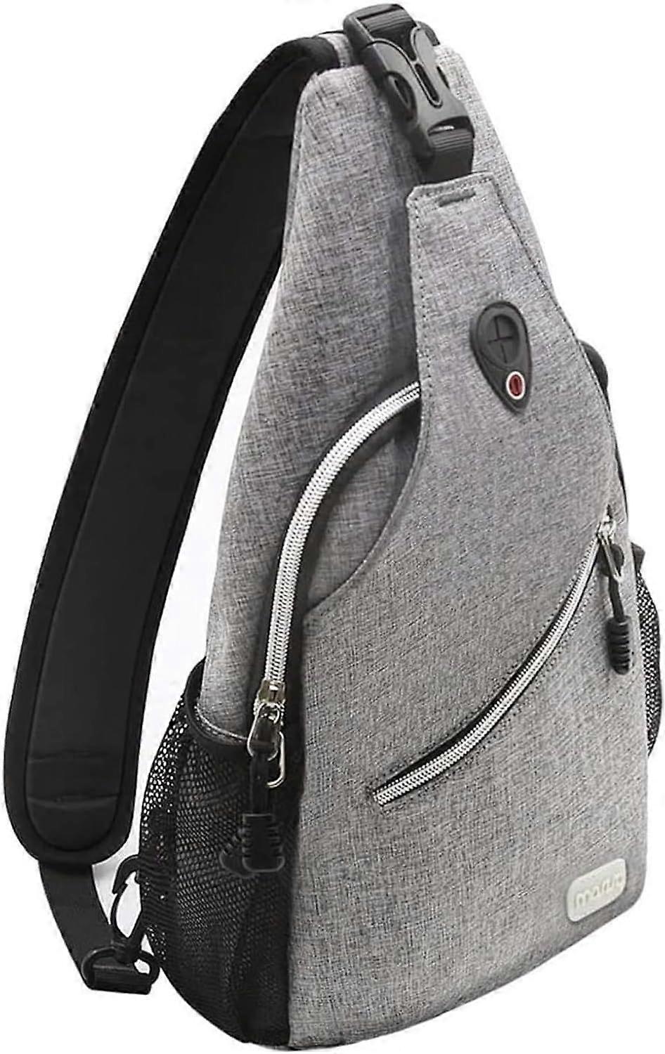 Sling backpack, multi-function messenger bag, travel hiking backpack