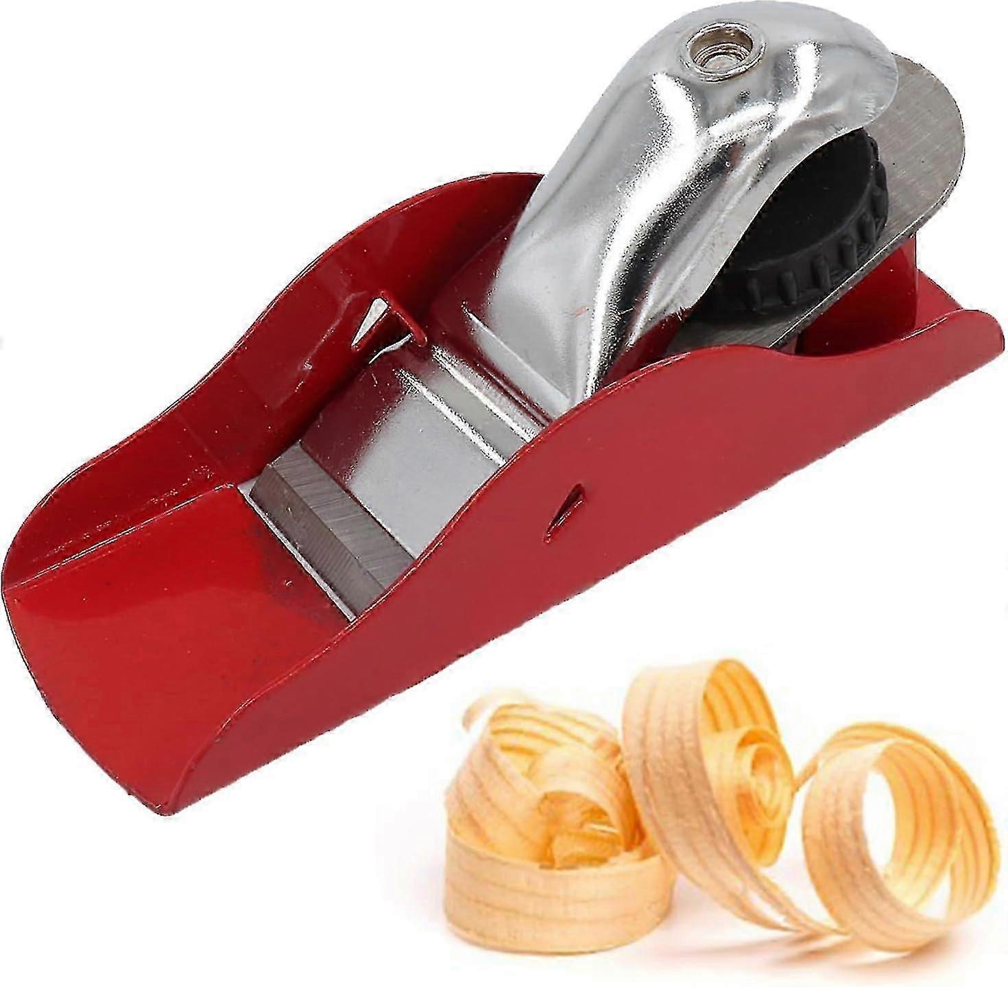 Mini Woodworking Hand Planer, Woodcraft Tool Woodworking Planer, Adjustable Block Plane For Trimming, Wood Planning, Edge Rounding
