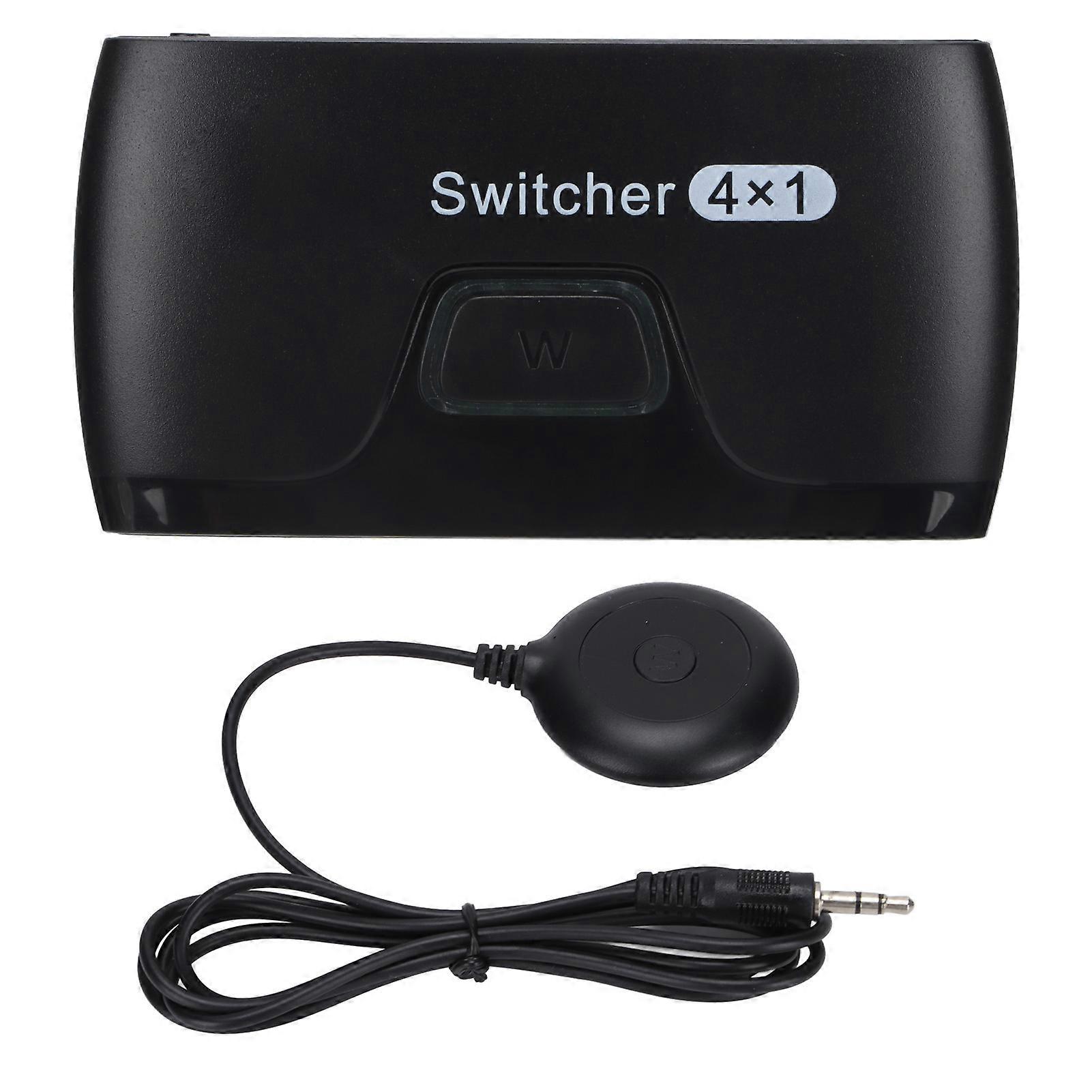 4K 30Hz HDMI Switch: Connect 4 Devices to HDTV or Projector with UHD and Dolby o