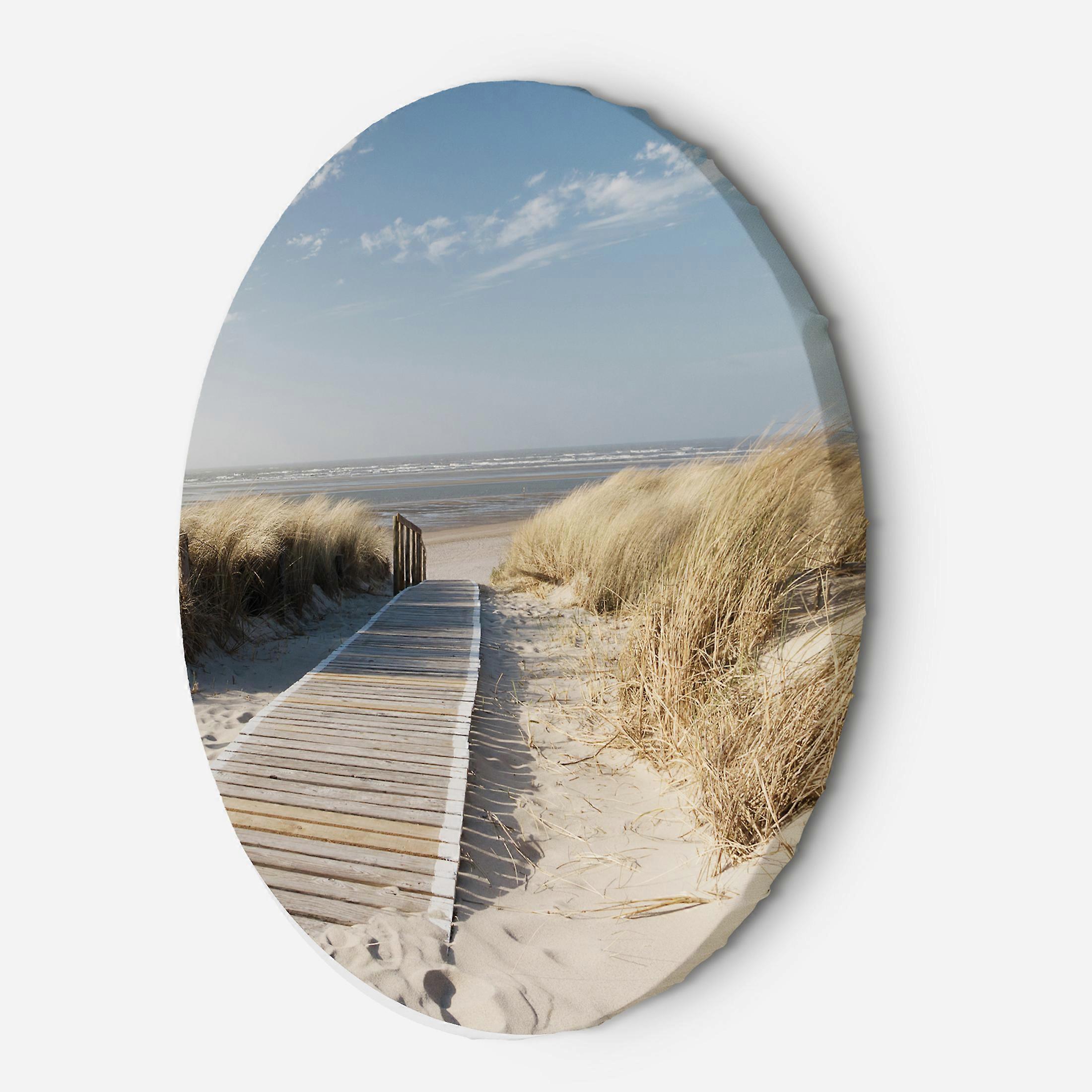 Leinwandbild, Sea Beach Dunes - 40x40