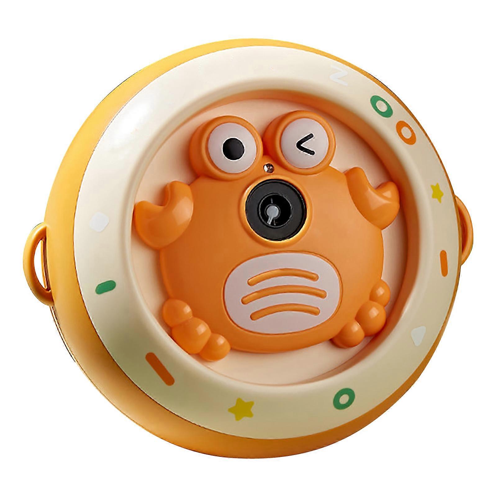 Machine Toy Automatic Electric Children Bubble Maker with Sound Light Effects for Outdoor Garden