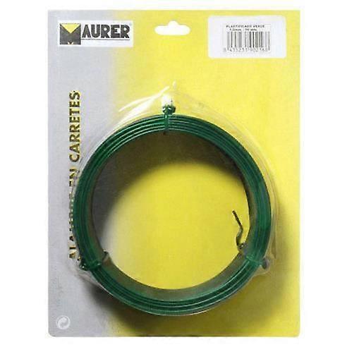 Plastic wire - MAURER - 1.2 mm - Green color - Ideal for construction - 1 spool