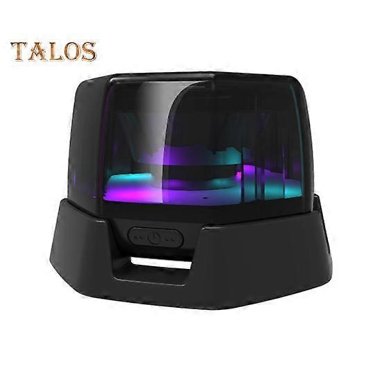 Bluetooth-compatible Wireless Speaker with RGB Lighting Magnetic Design Universal Portable Phone Speaker Music Player